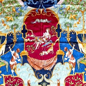 HUGE 100% silk Scarf